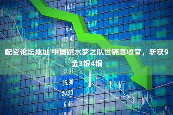 配资论坛地址 中国跳水梦之队世锦赛收官，斩获9金3银4铜