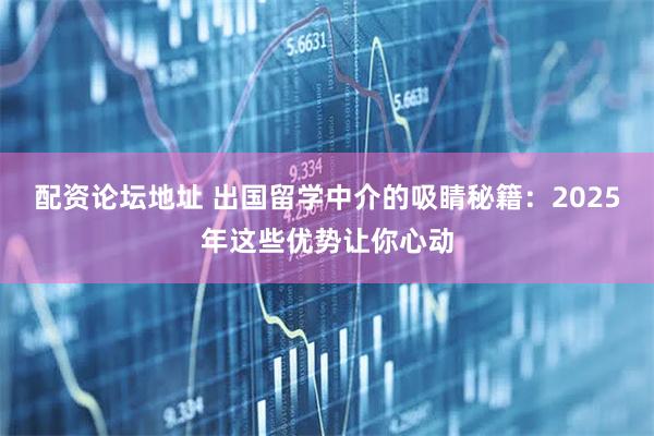 配资论坛地址 出国留学中介的吸睛秘籍：2025年这些优势让你心动