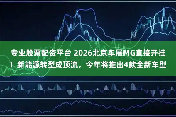 专业股票配资平台 2026北京车展MG直接开挂！新能源转型成顶流，今年将推出4款全新车型